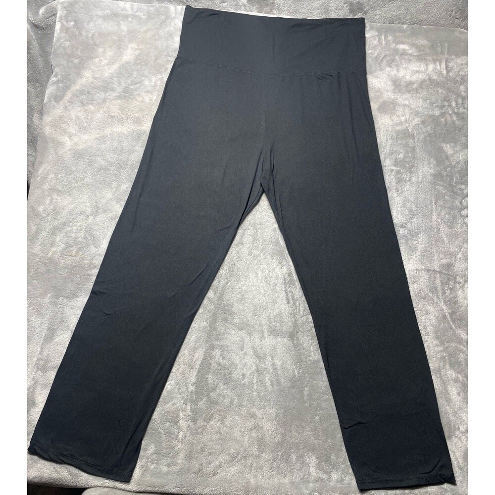Bobbie Brooks High Waist Leggings Pull On Stretch Women’s 3X Black